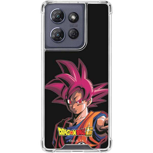 Dragon Ball Super Goku Portrait Super Sayan 4 Moto G Power 5G (2025) Clear Case