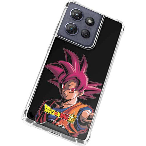 Dragon Ball Super Goku Portrait Super Sayan 4 Moto G Power 5G (2025) Clear Case