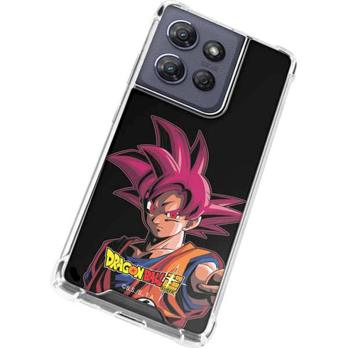 Dragon Ball Super Goku Portrait Super Sayan 4 Moto G Stylus 5G (2025) Clear Case