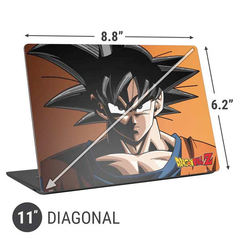 Dragon Ball Z Goku Portrait Universal Laptop 11in (8.8 x 6.2in) Skin
