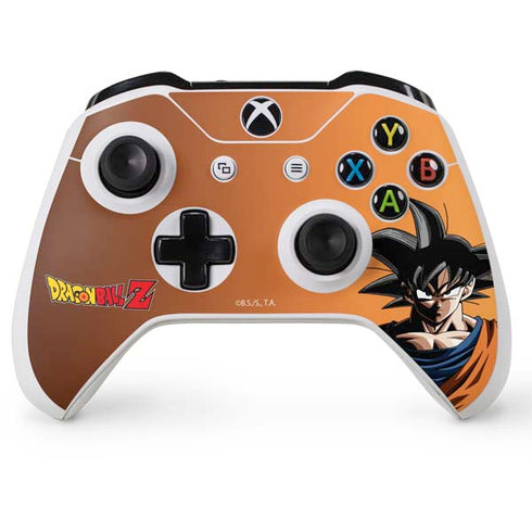 Dragon Ball Z Goku Portrait Xbox One S Console and Controller Bundle Skin