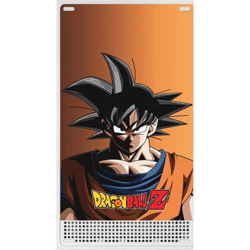Dragon Ball Z Goku Portrait Xbox Series S Console Skin