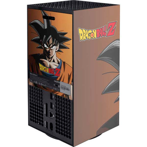 Dragon Ball Z Goku Portrait Xbox Series X Console Skin