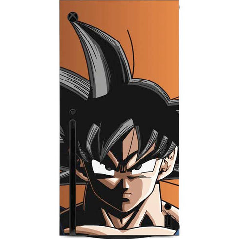 Dragon Ball Z Goku Portrait Xbox Series X Console Skin