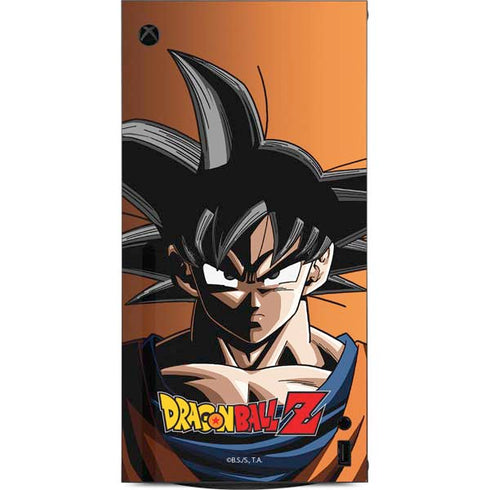 Dragon Ball Z Goku Portrait XBox Series X Digital Edition Console Skin