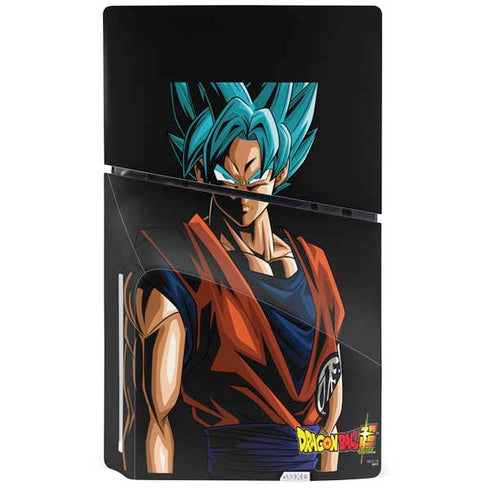Dragon Ball Super Goku PS5 Slim Disk Bundle Skin