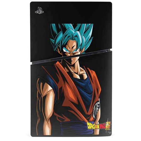 Dragon Ball Super Goku PS5 Slim Digital Edition Bundle Skin