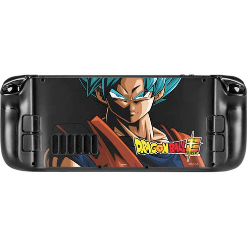 Dragon Ball Super Goku Steam Deck Handheld Gaming Computer OLED Skin
