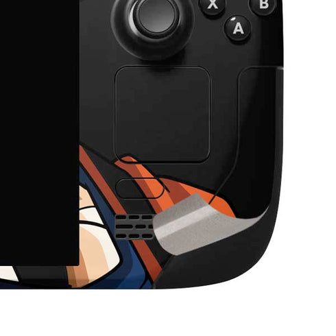 Dragon Ball Super Goku Steam Deck Handheld Gaming Computer OLED Skin