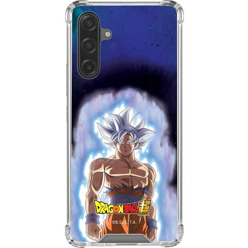 Dragon Ball Super Goku Ultra Instinct Galaxy A17 Clear Case