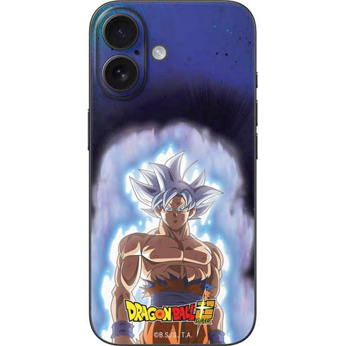 Dragon Ball Super Goku Ultra Instinct iPhone 16 Skin