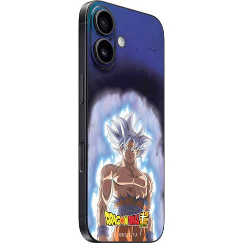 Dragon Ball Super Goku Ultra Instinct iPhone 16 Skin