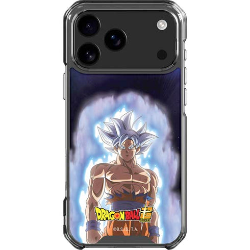 Dragon Ball Super Goku Ultra Instinct iPhone 18 Pro Max Clear Case