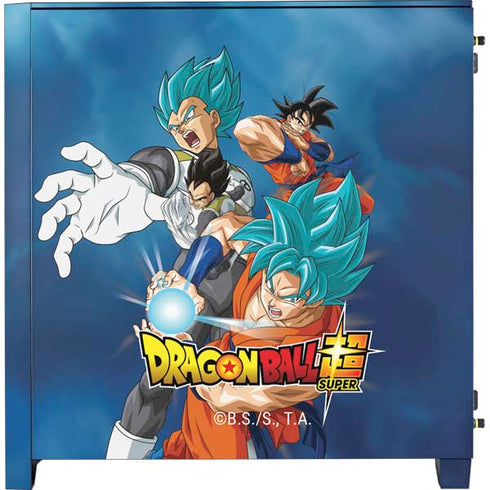 Dragon Ball Super Goku Vegeta Super Ball Corsair 4000D Tempered Glass Mid-Tower ATX Case Skin