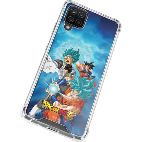 Dragon Ball Super Goku Vegeta Super Ball Galaxy A12 Clear Case