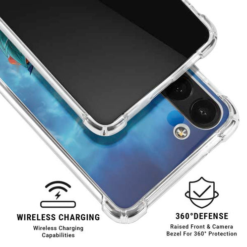 Dragon Ball Super Goku Vegeta Super Ball Galaxy A13 5G Clear Case