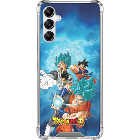 Dragon Ball Super Goku Vegeta Super Ball Galaxy A14 5G Clear Case