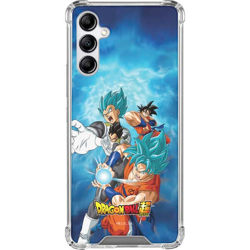 Dragon Ball Super Goku Vegeta Super Ball Galaxy A15 5G Clear Case