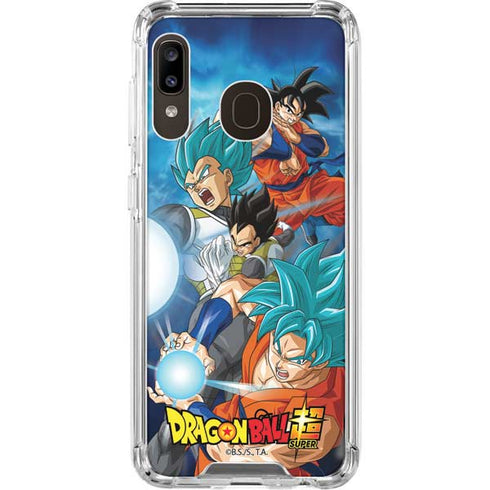 Dragon Ball Super Goku Vegeta Super Ball Galaxy A30 Clear Case