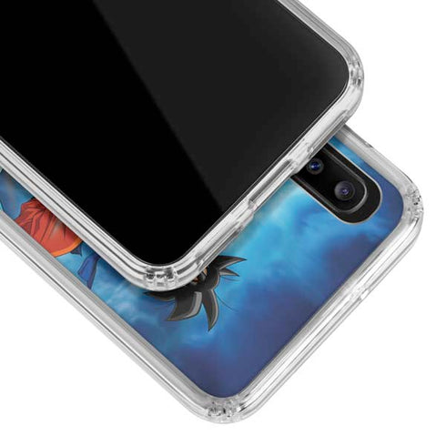 Dragon Ball Super Goku Vegeta Super Ball Galaxy A30 Clear Case