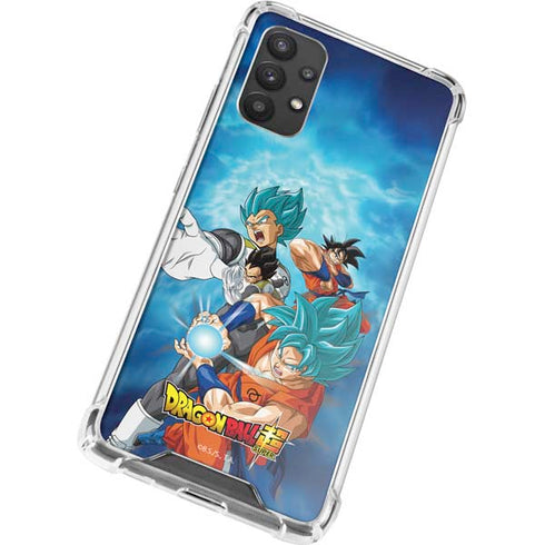 Dragon Ball Super Goku Vegeta Super Ball Galaxy A32 5G Clear Case