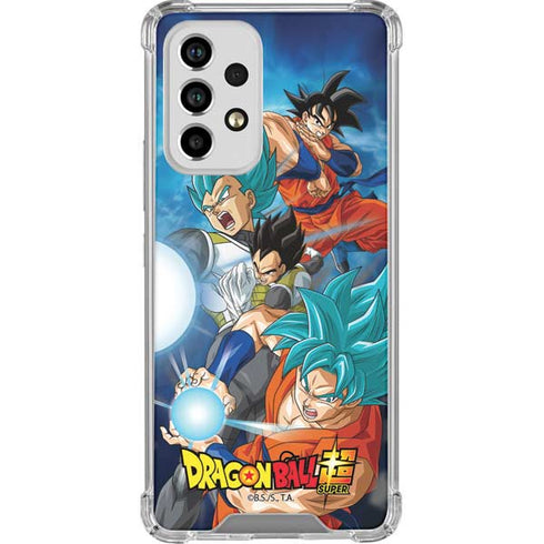 Dragon Ball Super Goku Vegeta Super Ball Galaxy A33 5G Clear Case
