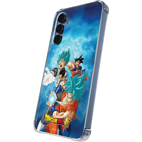 Dragon Ball Super Goku Vegeta Super Ball Galaxy A55 5G Clear Case