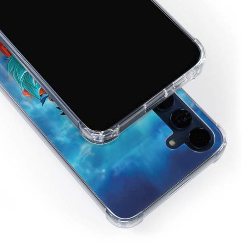 Dragon Ball Super Goku Vegeta Super Ball Galaxy A55 5G Clear Case