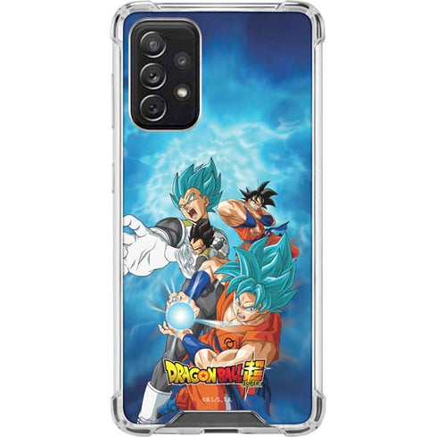Dragon Ball Super Goku Vegeta Super Ball Galaxy A72 5G Clear Case