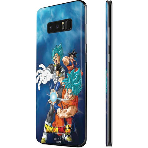 Dragon Ball Super Goku Vegeta Super Ball Galaxy Note 8 Skin