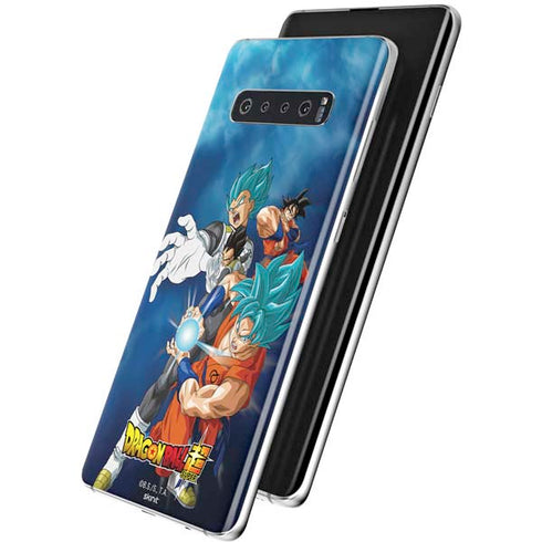 Dragon Ball Super Goku Vegeta Super Ball Galaxy S10 Plus Skin