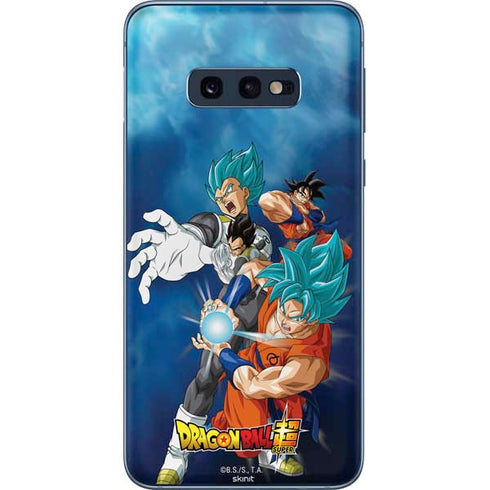 Dragon Ball Super Goku Vegeta Super Ball Galaxy S10e Skin