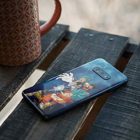 Dragon Ball Super Goku Vegeta Super Ball Galaxy S10e Skin