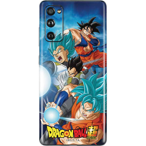 Dragon Ball Super Goku Vegeta Super Ball Galaxy S20 Fan Edition Skin