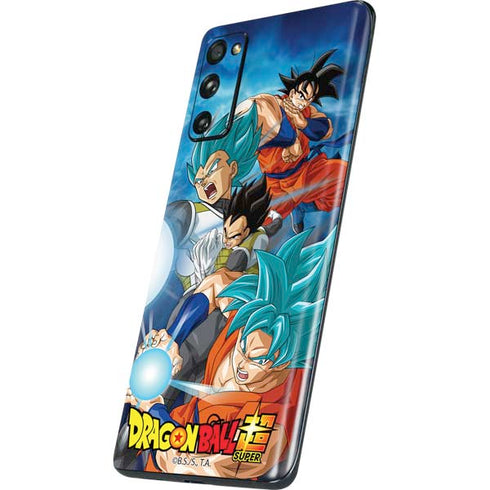 Dragon Ball Super Goku Vegeta Super Ball Galaxy S20 Fan Edition Skin