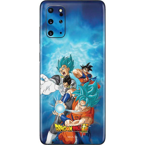 Dragon Ball Super Goku Vegeta Super Ball Galaxy S20 Plus Skin