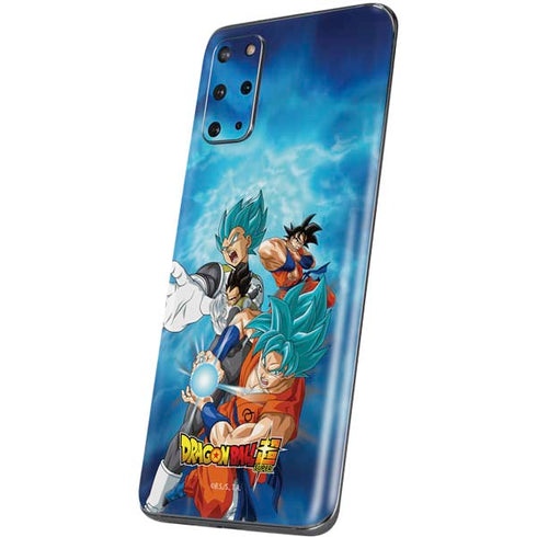 Dragon Ball Super Goku Vegeta Super Ball Galaxy S20 Plus Skin
