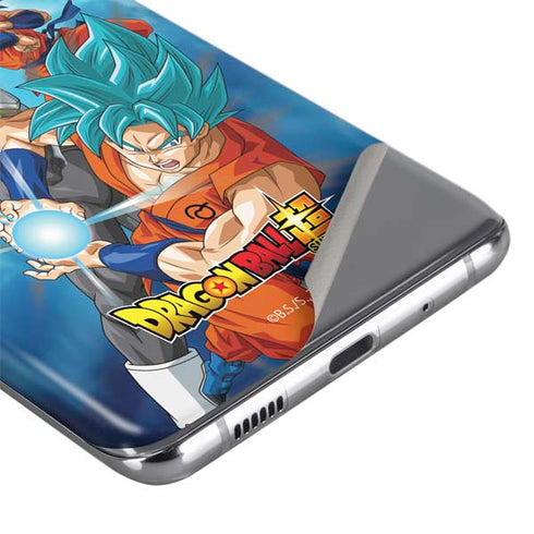 Dragon Ball Super Goku Vegeta Super Ball Galaxy S20 Plus Skin