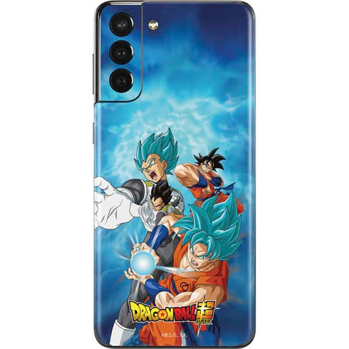 Dragon Ball Super Goku Vegeta Super Ball Galaxy S21 Plus 5G Skin