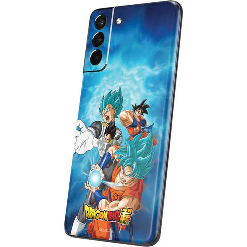 Dragon Ball Super Goku Vegeta Super Ball Galaxy S21 Plus 5G Skin