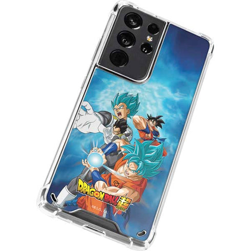 Dragon Ball Super Goku Vegeta Super Ball Galaxy S21 Ultra 5G Clear Case