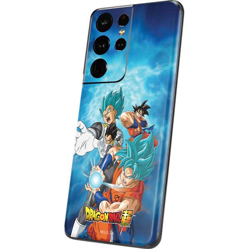 Dragon Ball Super Goku Vegeta Super Ball Galaxy S21 Ultra 5G Skin