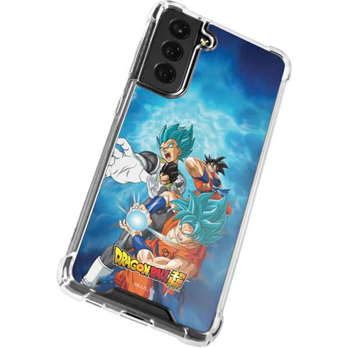 Dragon Ball Super Goku Vegeta Super Ball Galaxy S22 Clear Case