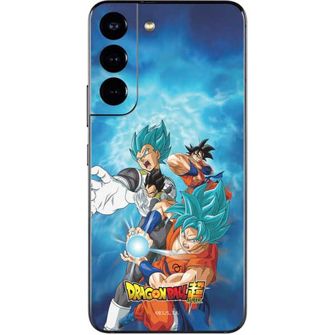 Dragon Ball Super Goku Vegeta Super Ball Galaxy S22 Skin