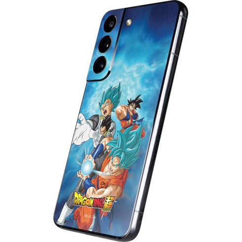 Dragon Ball Super Goku Vegeta Super Ball Galaxy S22 Skin