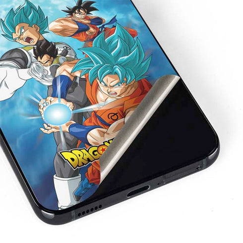 Dragon Ball Super Goku Vegeta Super Ball Galaxy S22 Skin