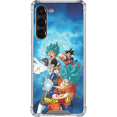 Dragon Ball Super Goku Vegeta Super Ball Galaxy S23 FE Clear Case