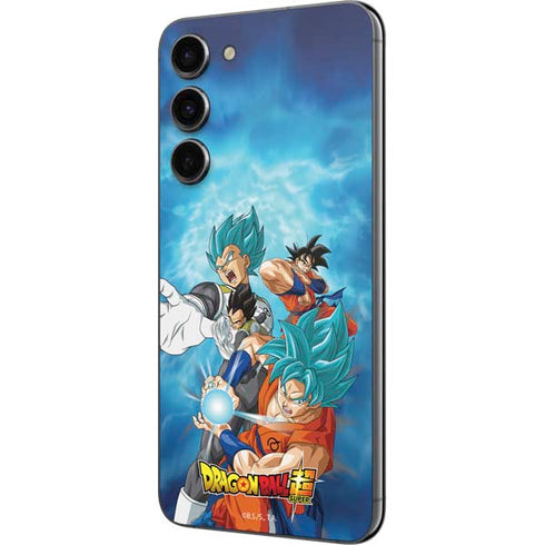 Dragon Ball Super Goku Vegeta Super Ball Galaxy S23 Plus Skin
