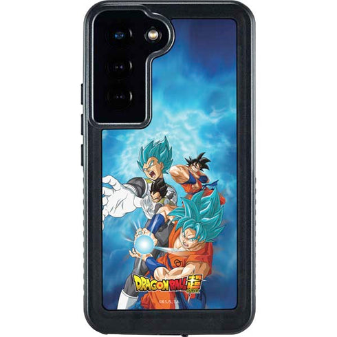 Dragon Ball Super Goku Vegeta Super Ball Galaxy S23 Waterproof Case