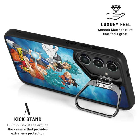 Dragon Ball Super Goku Vegeta Super Ball Galaxy S24 Kickstand Case